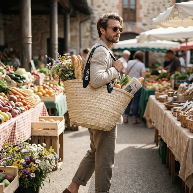 Grand panier anses subli