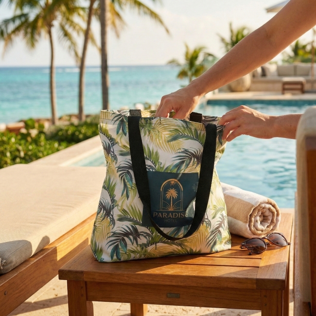 Totebag polyester recyclé 240g