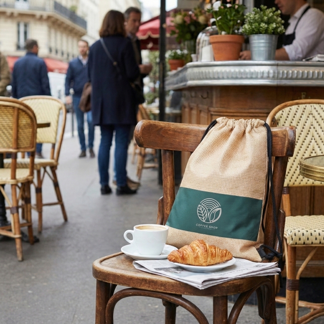 Gymbag polyester recyclé 240g