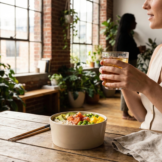 Bol céramique de couleur 700ml - SAKURA