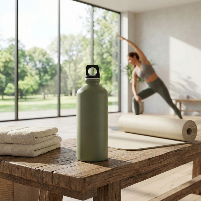 Bouteille aluminium recyclé 450 ml