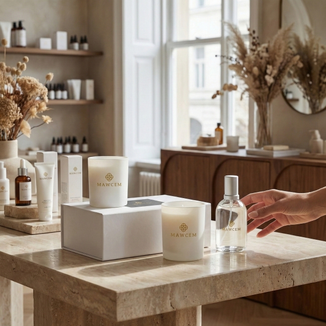 Coffret brume et bougie