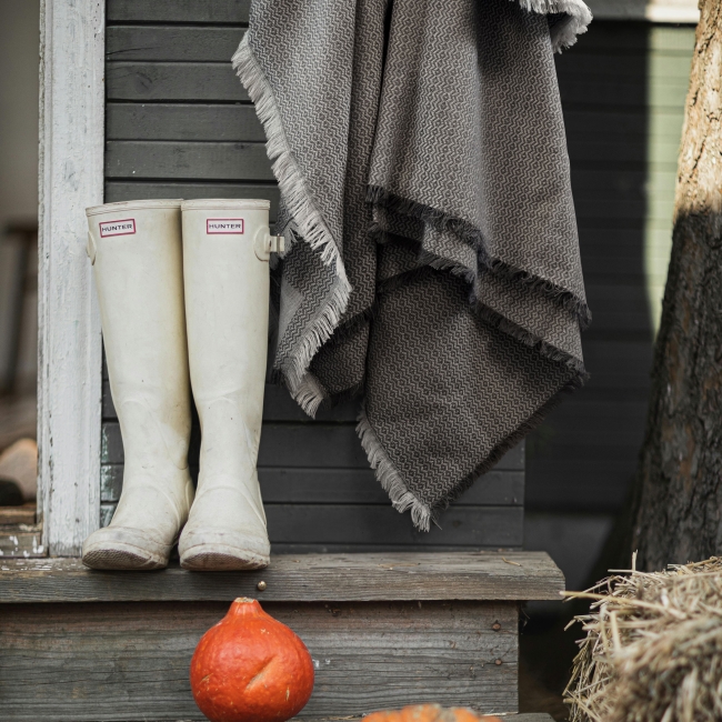 Plaid polycoton recyclés 320g REWARM