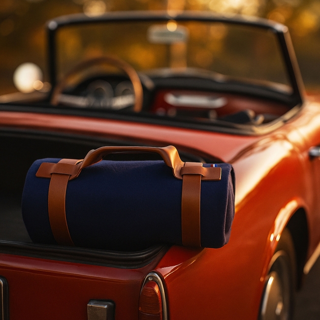 Plaid polyester recyclé 300g FRIMAS