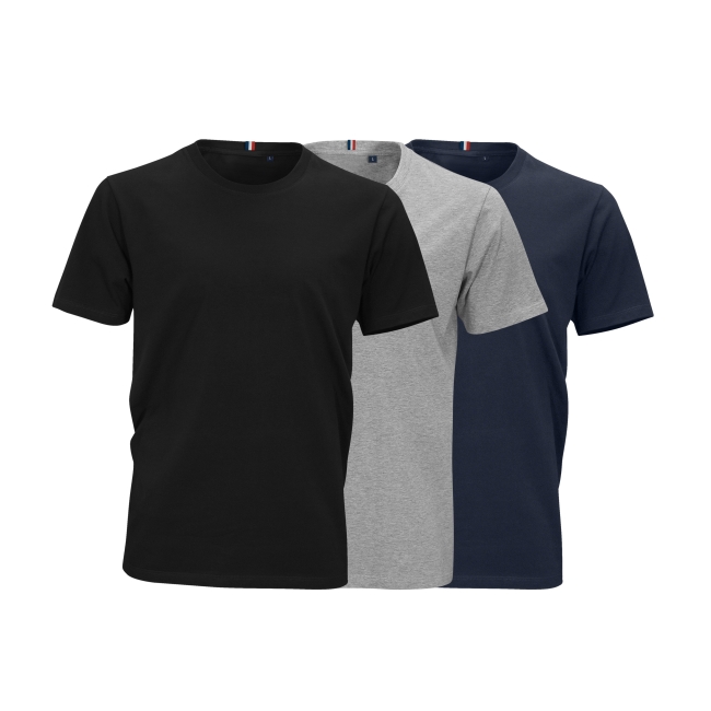 T-Shirt homme coton bio 170g LUCIEN