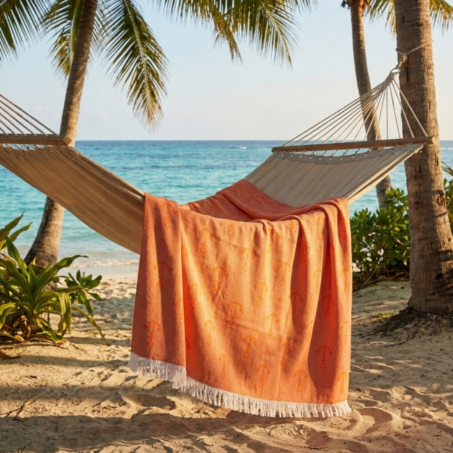 Fouta 100 x 200 cm 300g