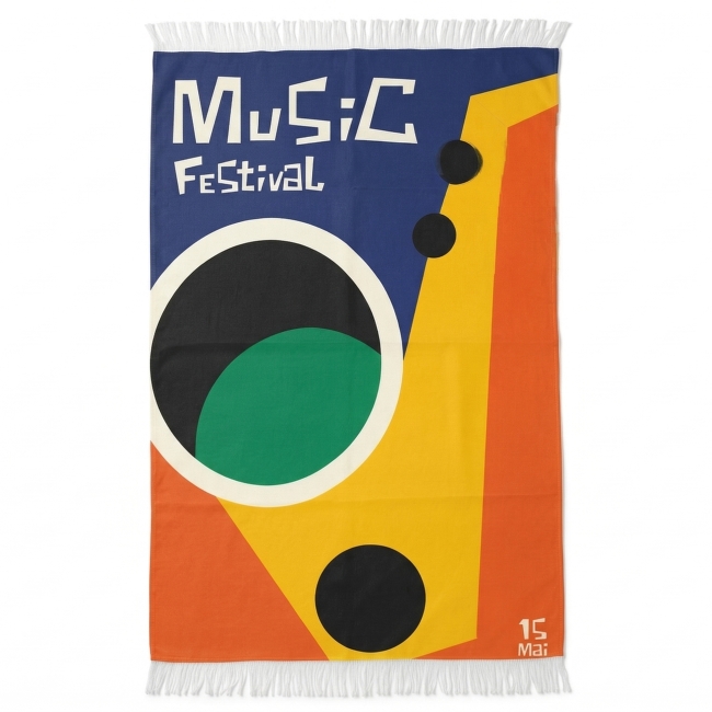 Fouta sublimée 100 x 170 cm