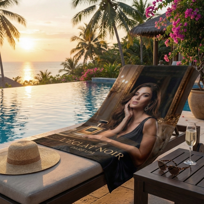 Serviette subli RPET220g