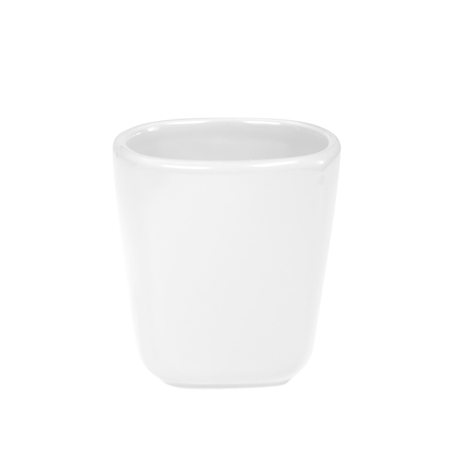 Tasse céramique blanche brillante 150ml - ALFREDO