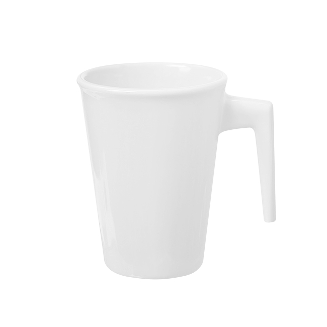 Mug céramique blanche brillante 280ml - FIDEL