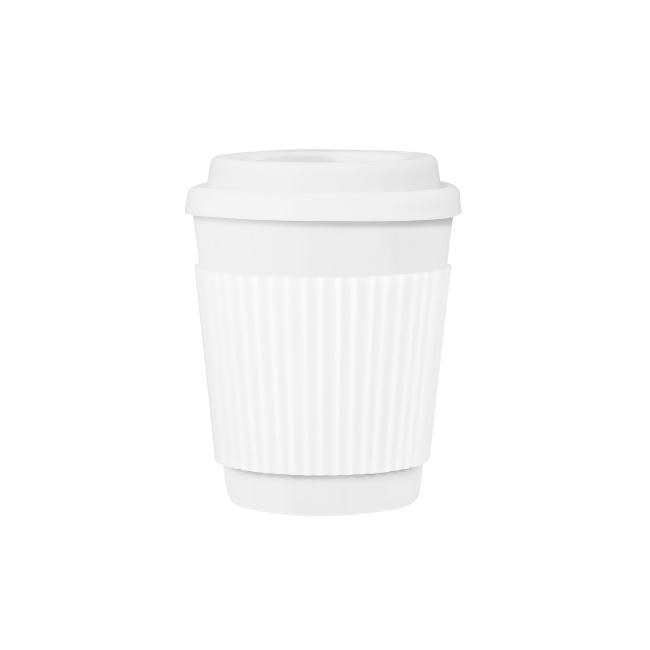 Mug céramique blanche brillante 280ml - PARFAIT