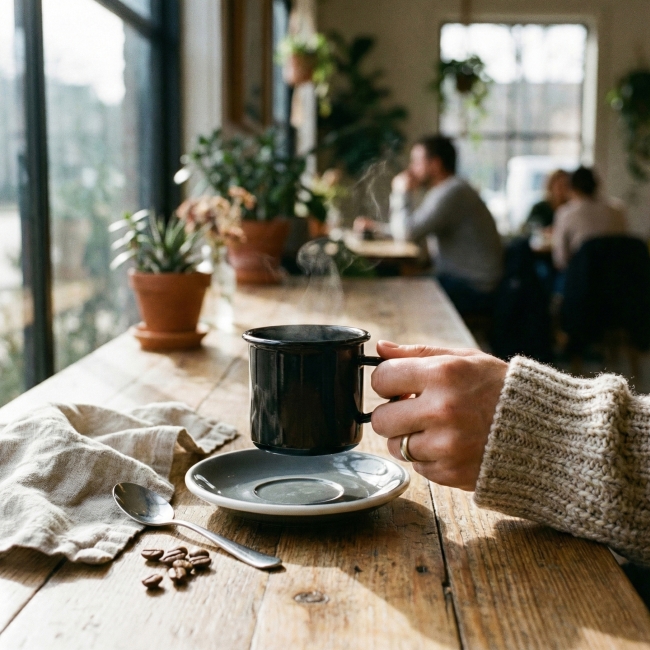 Mug céramique de couleur 80ml - NESTOR