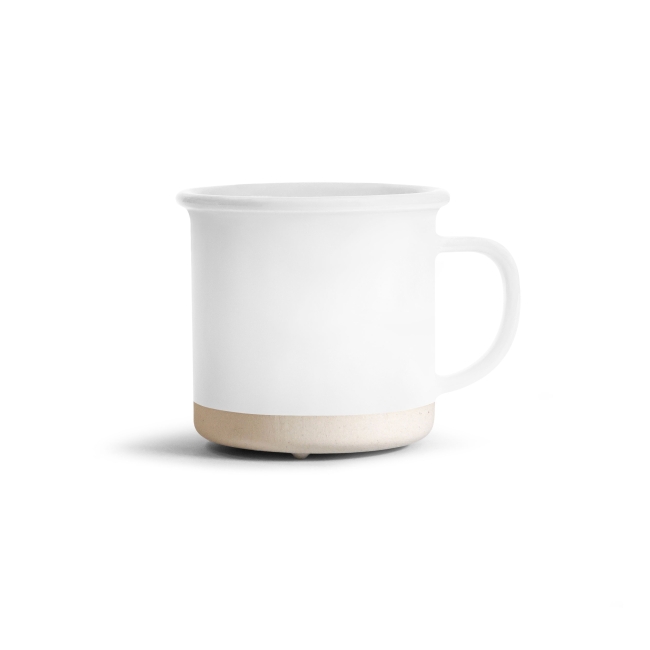 Mug céramique balnche brillante 280ml - LOUIS