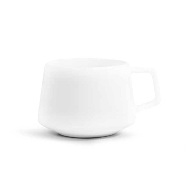 Mug céramique blanche brillante 260 ml - JULIA