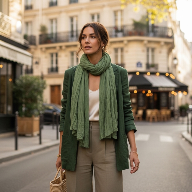 Chèche coton LAWRENCE