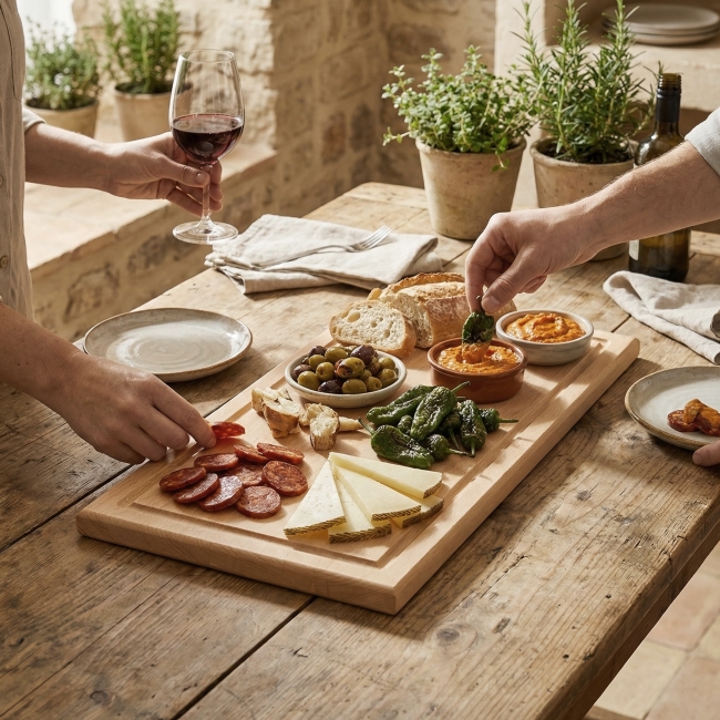 Planche bois rectan. long