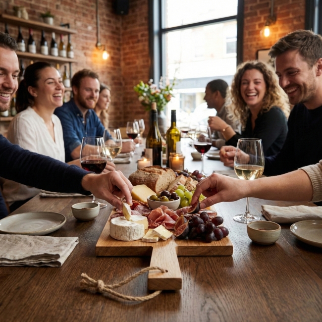 Planche bois rect. manche