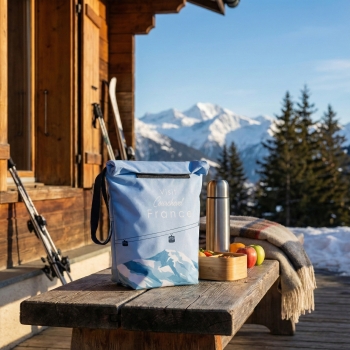 Lunchbag isotherme polyester recyclé 190g