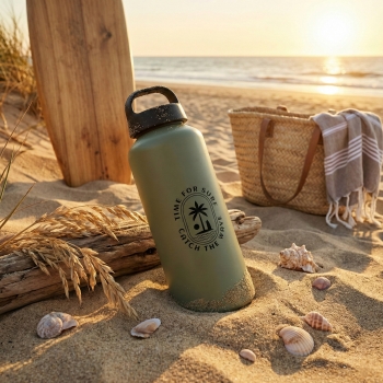 Bouteille aluminium recyclé 750ml