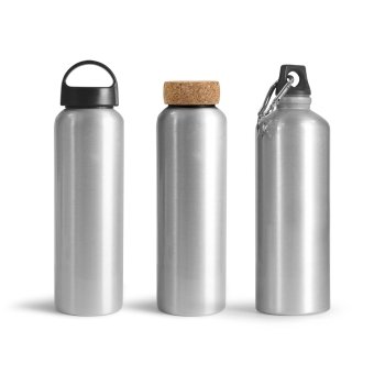 Bouteille aluminium recyclé 750ml