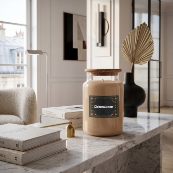 Bougie en jarre 670g (80H)