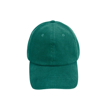 Casquette velours 6 pans
