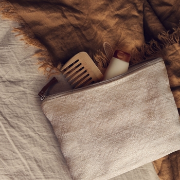 Trousse zip jute ANYDAYS