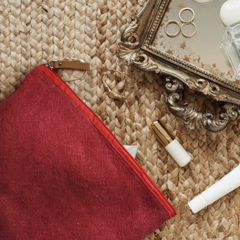 Trousse zip jute ANYDAYS