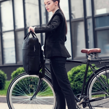 Sac dos RPET400g DARKLINE