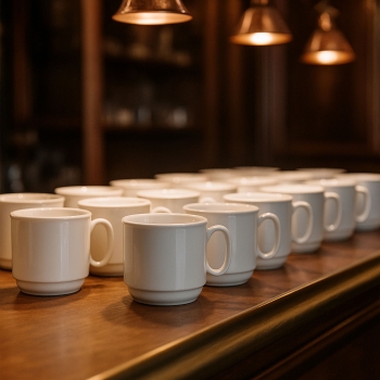 Mug 350ml porcelain ZEBUL