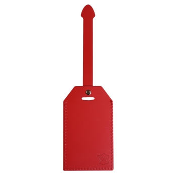Porte-étiquette cuir régénéré MILOU