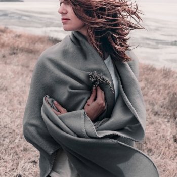 Plaid polyester recyclé 250g REPLAY