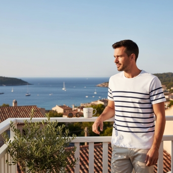 Marinière coton bio 230g MARIN