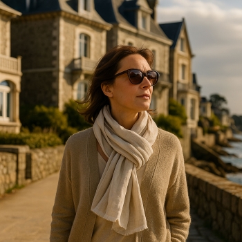 Chèche en lin 160g LINO