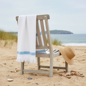 Fouta coton recyclé/Seaqual 150g SEACHIC