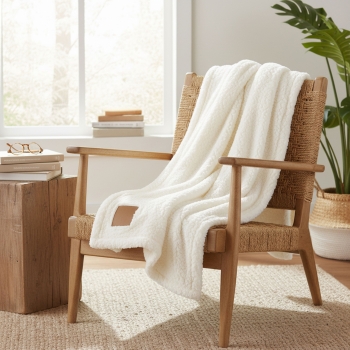 Plaid polyester recyclé 350g POLORIS