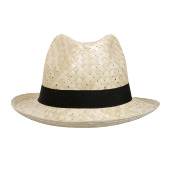 Chapeau paille blanche DOULOS