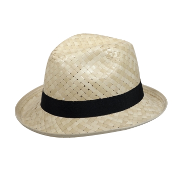 Chapeau paille blanche DOULOS