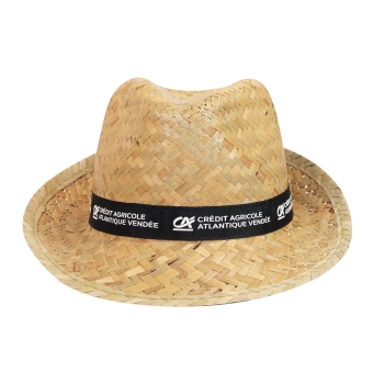 Chapeau paille dorée DOULOS