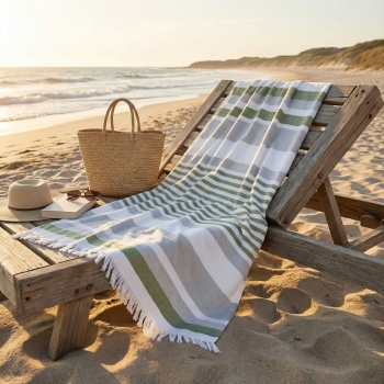 Fouta serviette 100 x 200 cm 470g