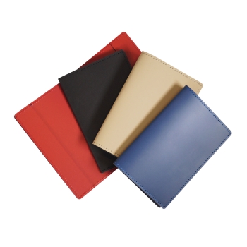 Porte-passeport cuir régénéré