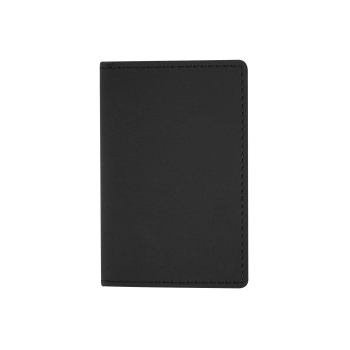 Porte-cartes double cuir régénéré