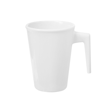 Mug céramique blanche brillante 280ml - FIDEL