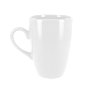 Mug céramique blanche brillante 330ml - XENA