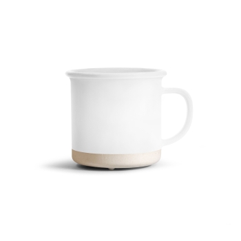 Mug céramique balnche brillante 280ml - LOUIS