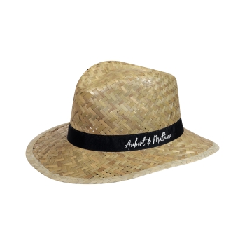Chapeau paille dorée PANAMA