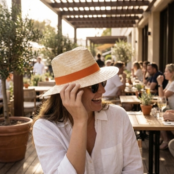 Chapeau pail. bla. PANAMA