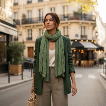 Chèche coton LAWRENCE