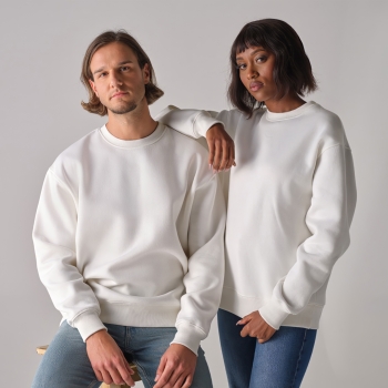 Sweat col rond coton biologique 340g