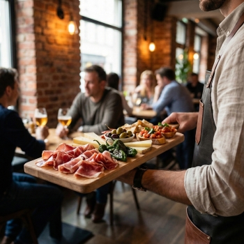 Planche bois rect.manche